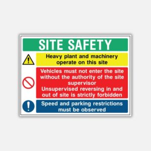 Site Safety Signage